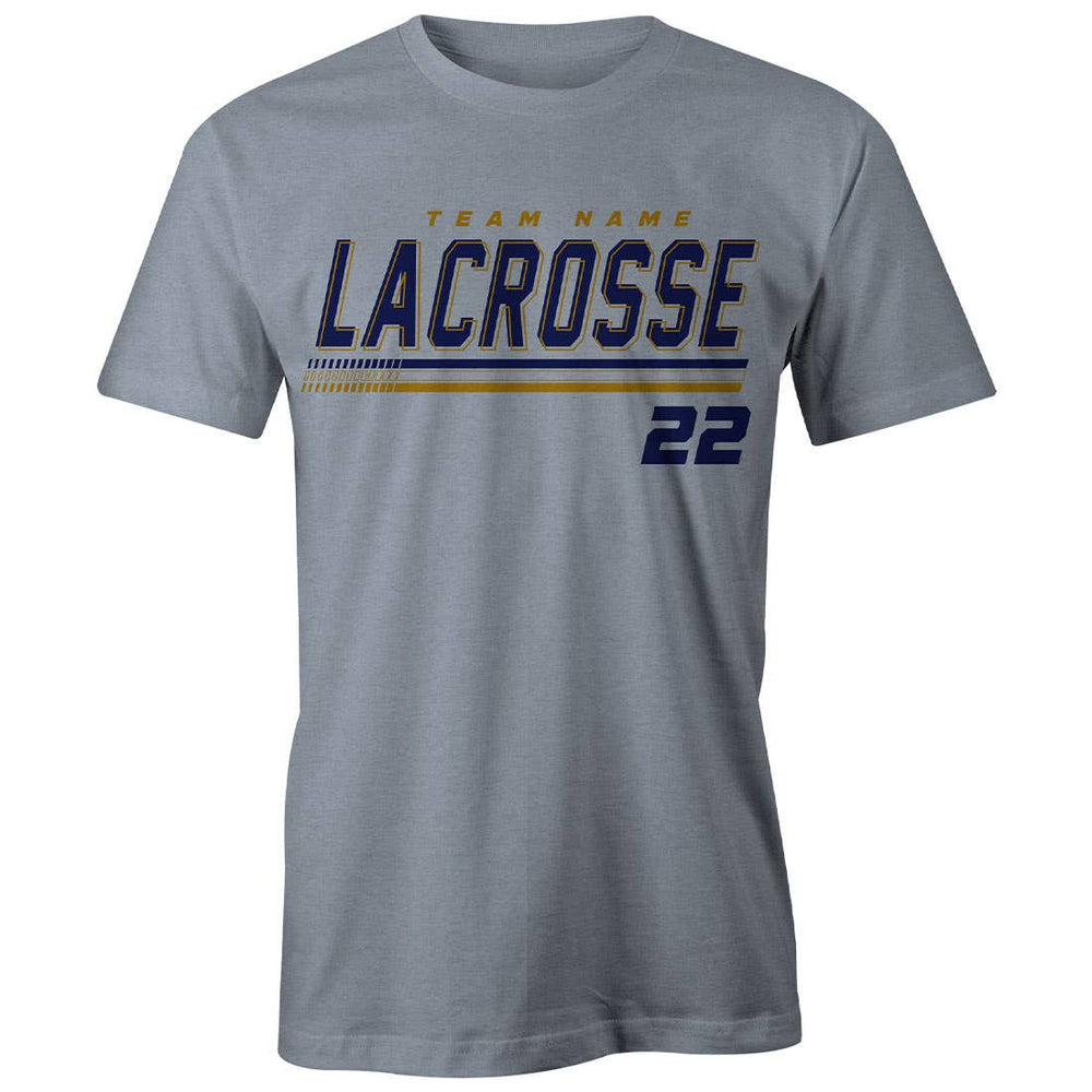 Custom Striker Lacrosse Tee - Grey