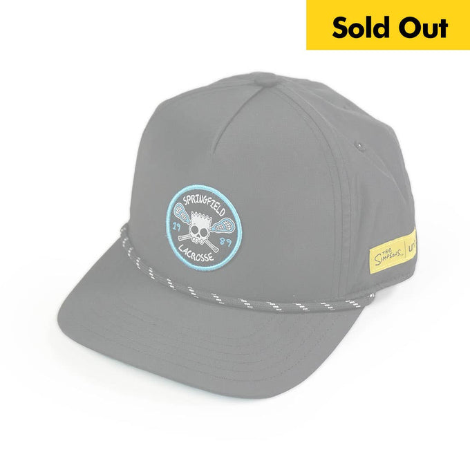 Simpsons Lacrosse Springfield Hat
