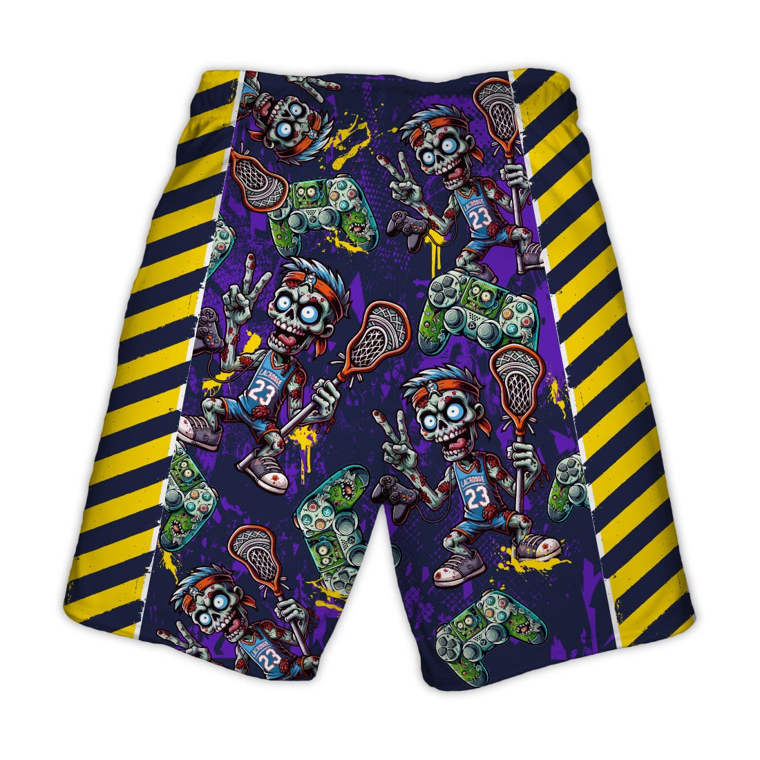 Zombie Gamer Lacrosse Shorts