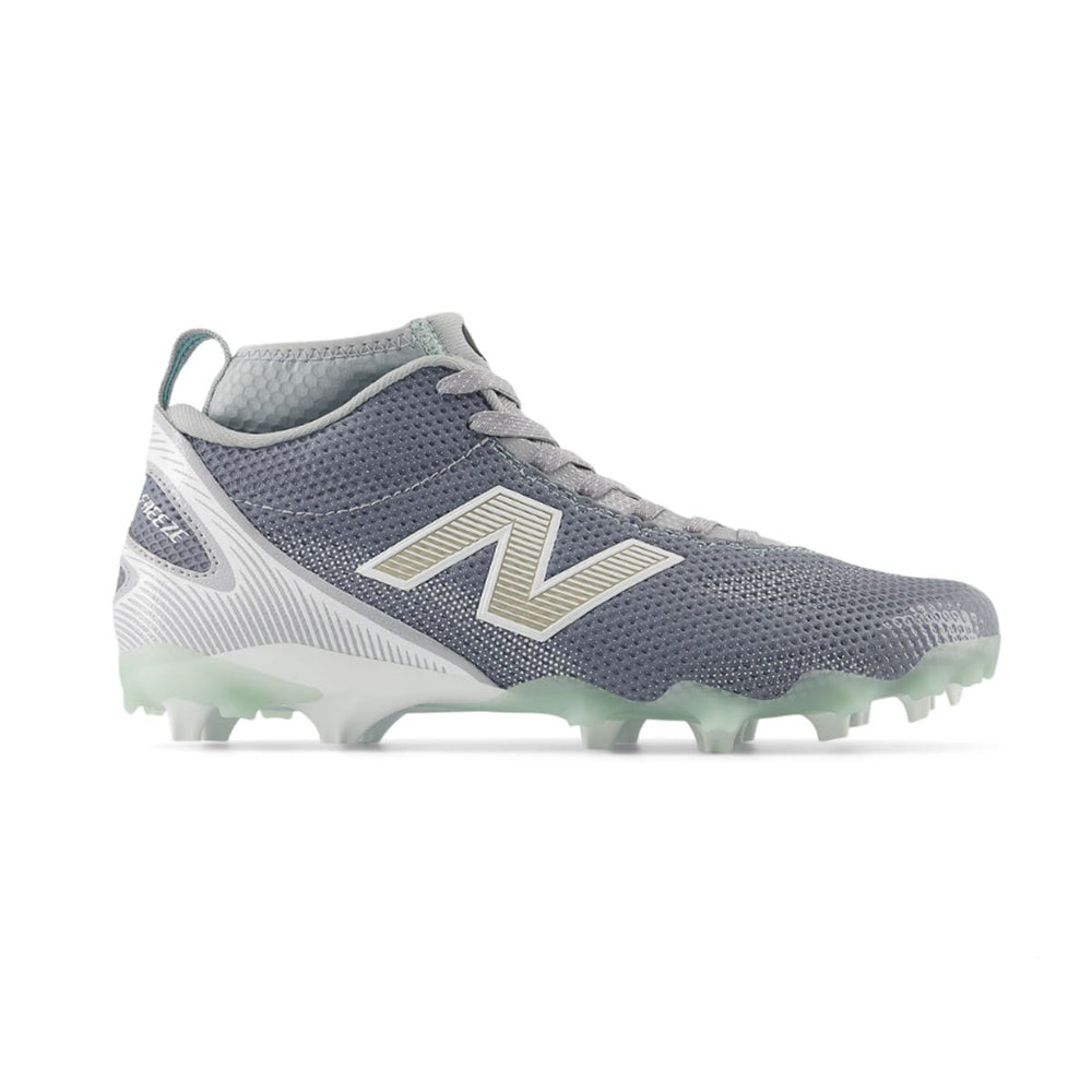 New Balance Freeze 5.0 Lacrosse Cleats Mid - Grey
