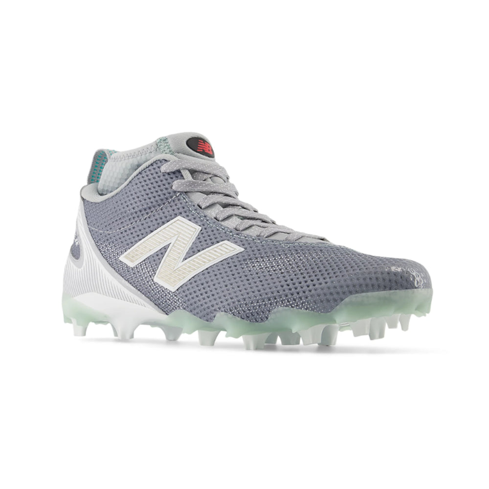 New Balance Freeze 5.0 Lacrosse Cleats Mid - Grey