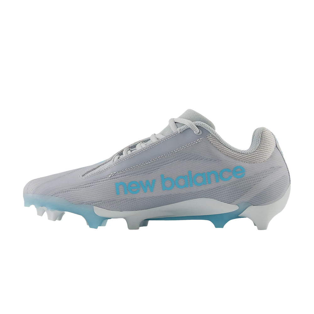 New Balance Burn X4 Lacrosse Cleats - Electric Blue
