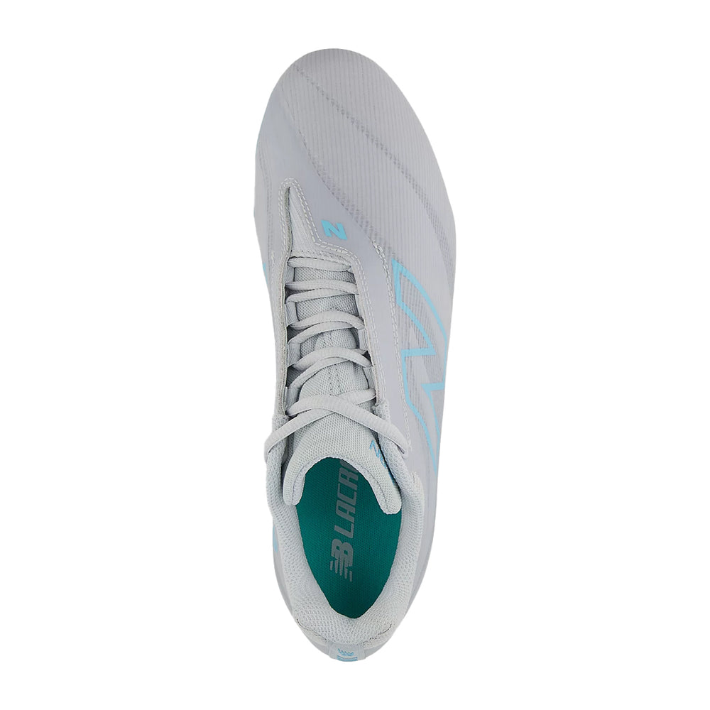 New Balance Burn X4 Lacrosse Cleats - Electric Blue