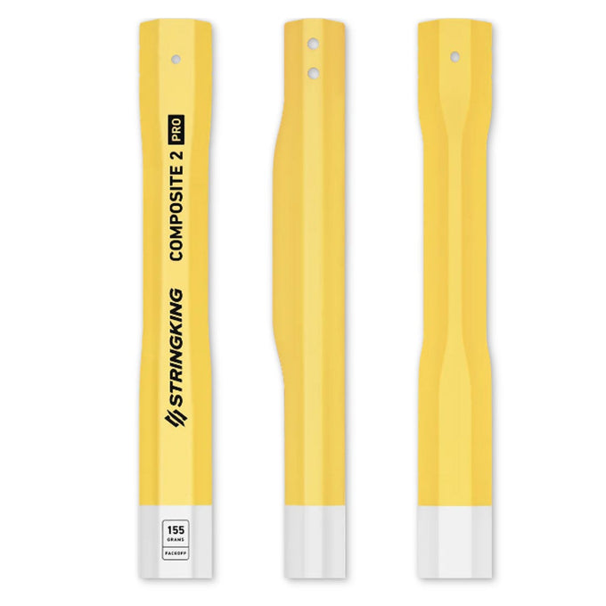 StringKing Composite 2 Pro Faceoff Shaft - White