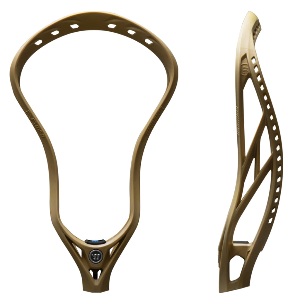Warrior Evo QXO Men's Unstrung Lacrosse Head - Khaki 