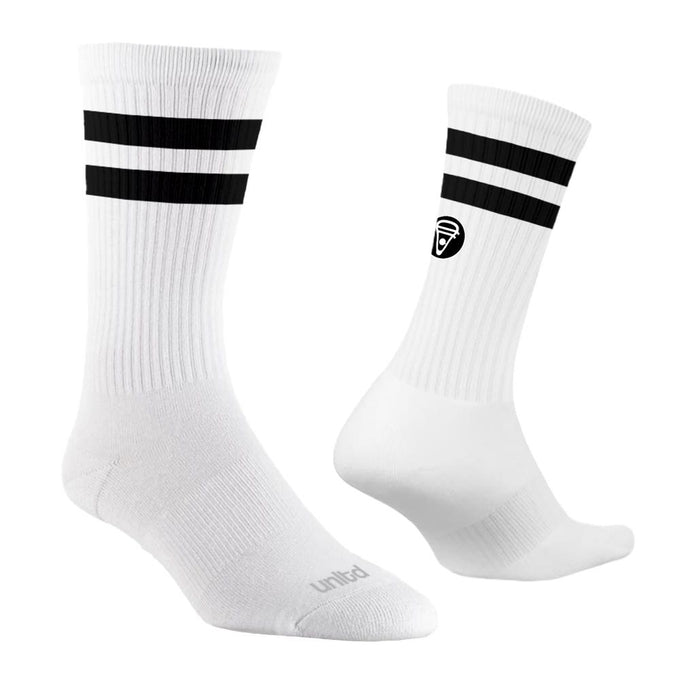 Ankle Breaker 2.0 Lacrosse Socks - White/Black