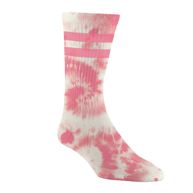 Ankle Breaker Tie Dye Lacrosse Socks- Pink Tie Dye