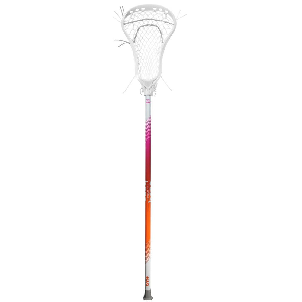 Brine Krown Rise Complete Girls Lacrosse Stick - Pink