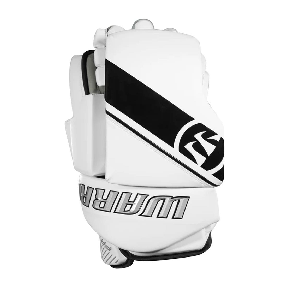 Warrior Fatboy Box Lacrosse Goalie Gloves White