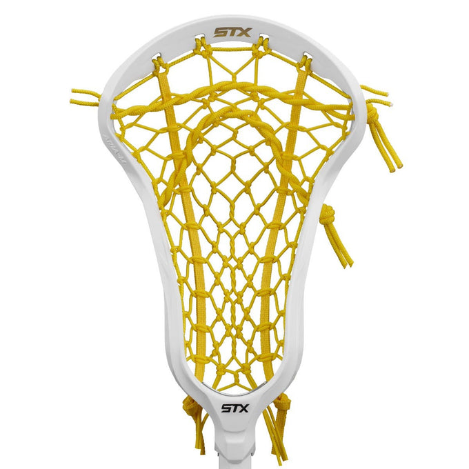 STX Aria ProM  Women's Strung Lacrosse Head - White/Yellow