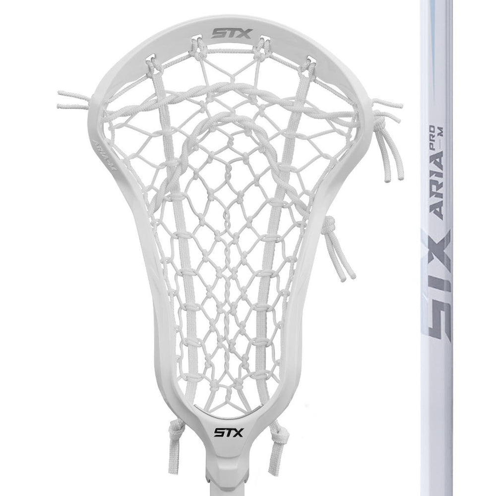 STX Aria ProM Women's Complete Lacrosse Stick - White/White