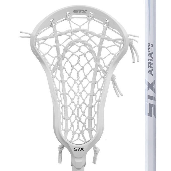 STX Aria ProM Women's Complete Lacrosse Stick - White/White