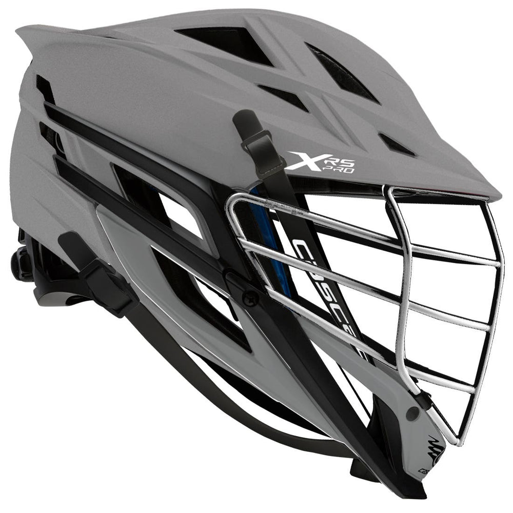 Cascade XRS Pro Matte Grey Lacrosse Helmet