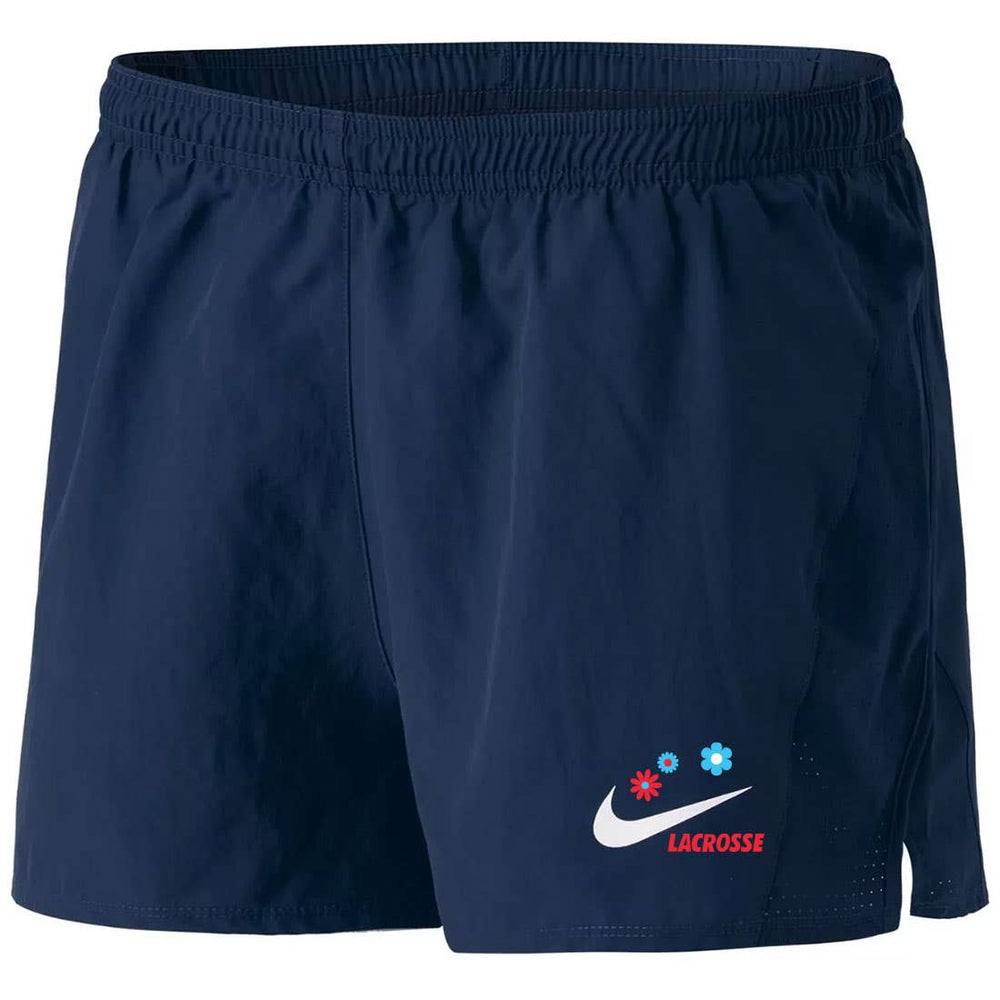 Nike Flowers Women's Lacrosse Shorts - Navy