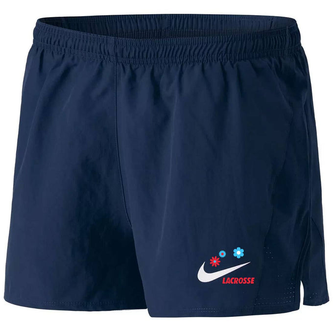 Nike Flowers Women's Lacrosse Shorts - Navy