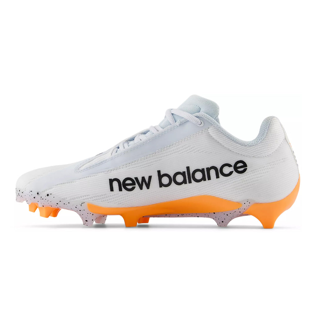 New Balance Burn X4 Lacrosse Cleats - Orange