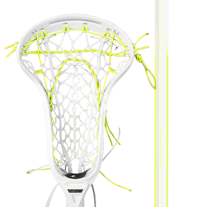 Gait Apex 2 Flex Limited Edition Women's Complete Lacrosse Stick - Neon Yellow