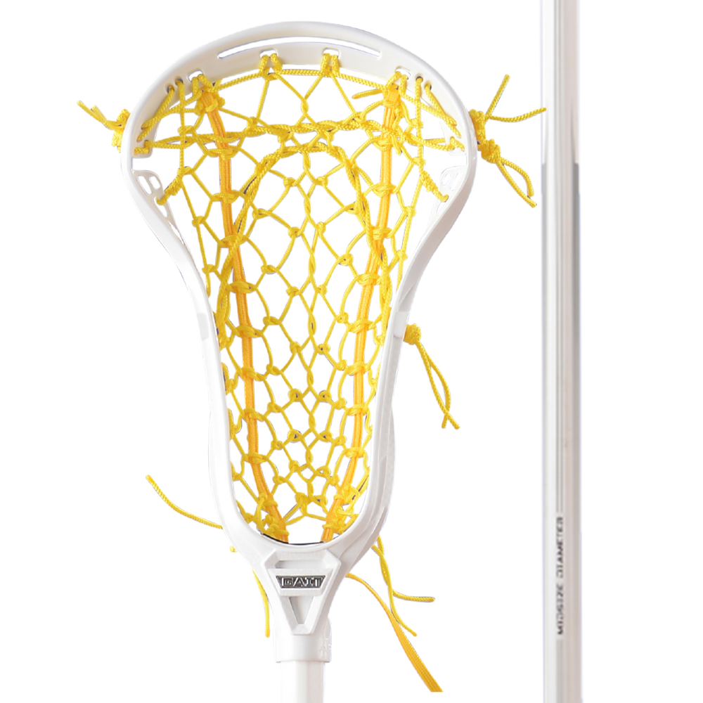 Gait Apex 2 Flex Women's Complete Lacrosse Stick - White/Yellow
