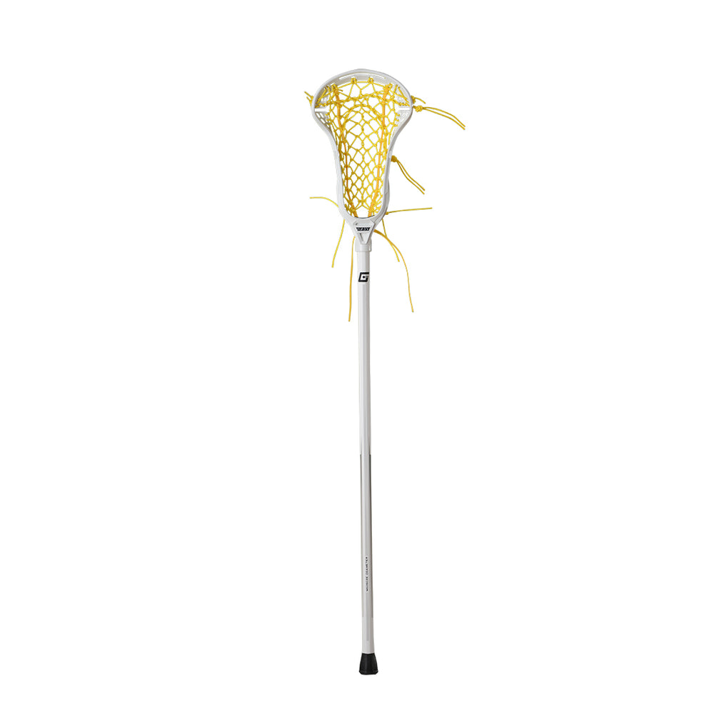 Gait Apex 2 Women's Strung Lacrosse Head - White/Yellow