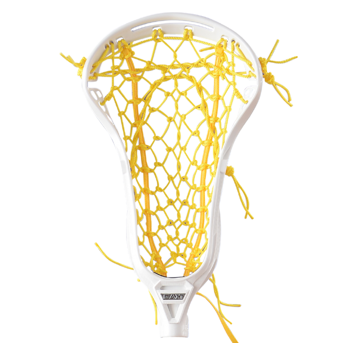 Gait Apex 2 Women's Strung Lacrosse Head - White/Yellow