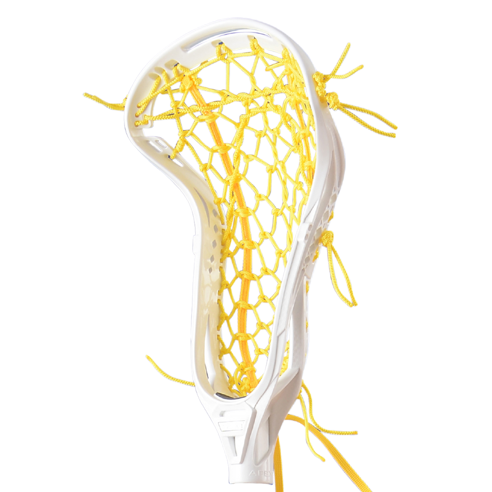 Gait Apex 2 Women's Strung Lacrosse Head - White/Yellow