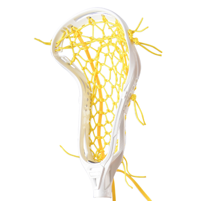 Gait Apex 2 Women's Strung Lacrosse Head - White/Yellow
