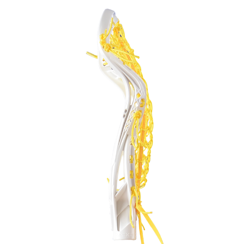 Gait Apex 2 Women's Strung Lacrosse Head - White/Yellow