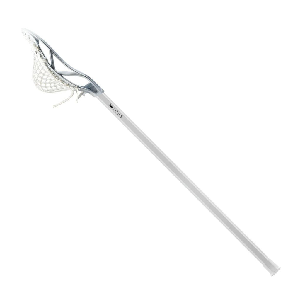 ECD Rebel CF5 Complete Lacrosse Stick - White