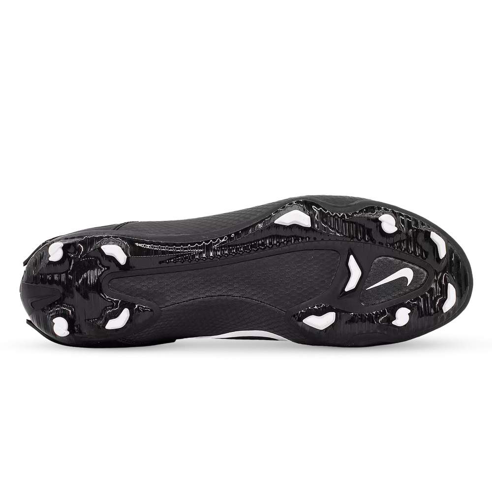 Nike Huarache 9 Elite Lacrosse Cleats - Black/White