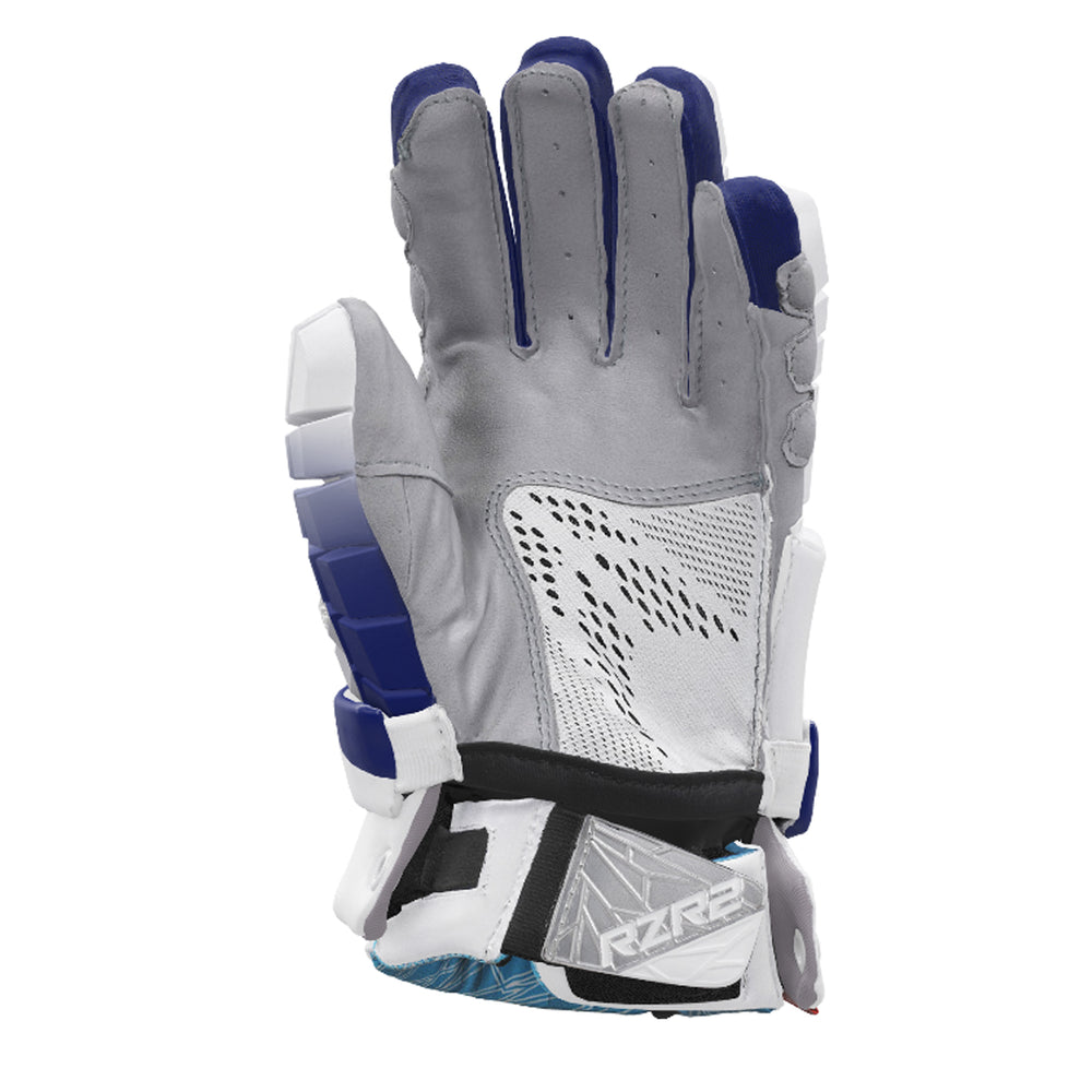STX Surgeon RZR 2 Lacrosse Gloves Limited Edition Fade - Royal