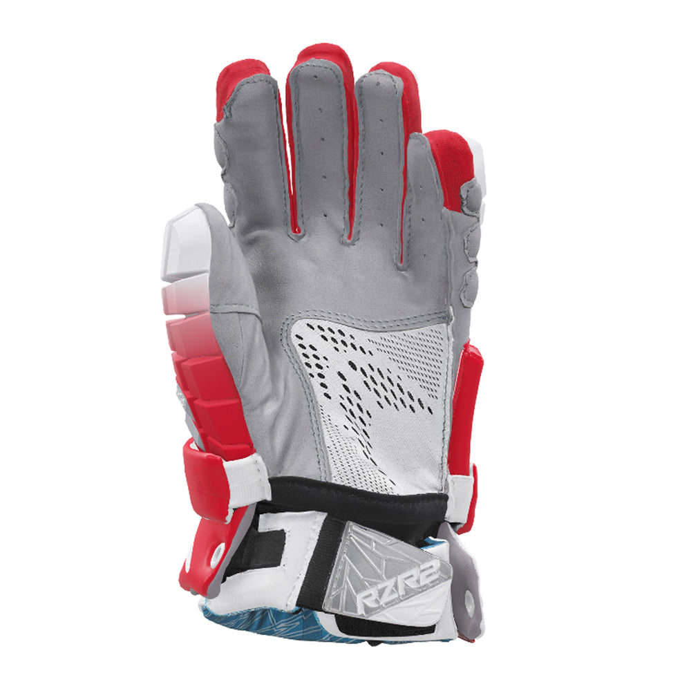 STX Surgeon RZR 2 Lacrosse Gloves Limited Edition Fade - Red