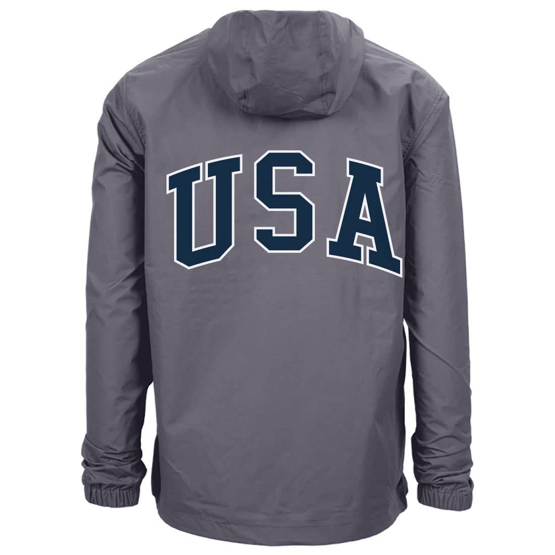 USA Lacrosse Grey Jacket - Adult