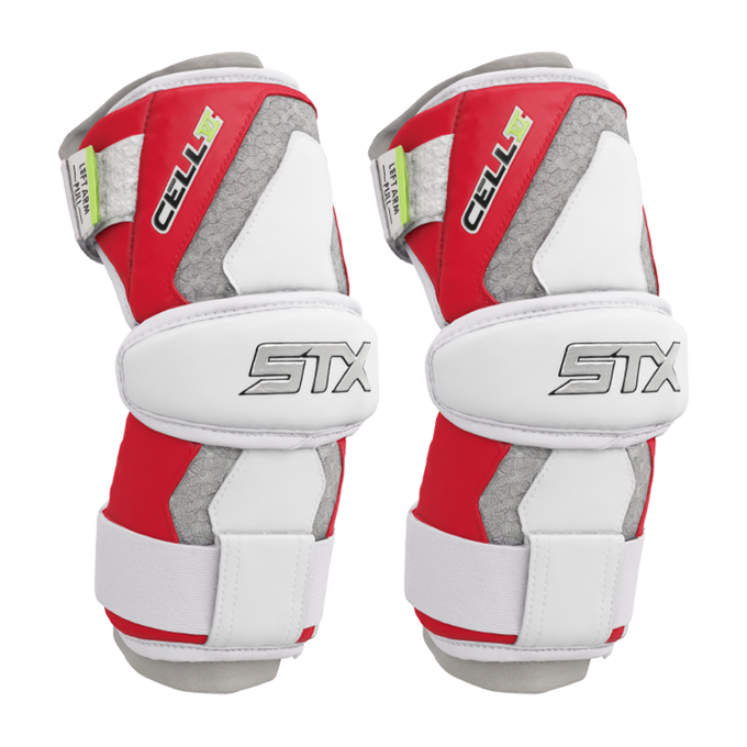 STX Cell VI Limited Edition Lacrosse Arm Pads - Red