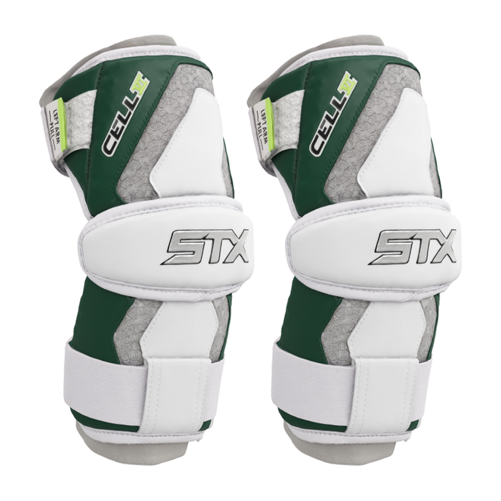 STX Cell VI Limited Edition Lacrosse Arm Pads - Green