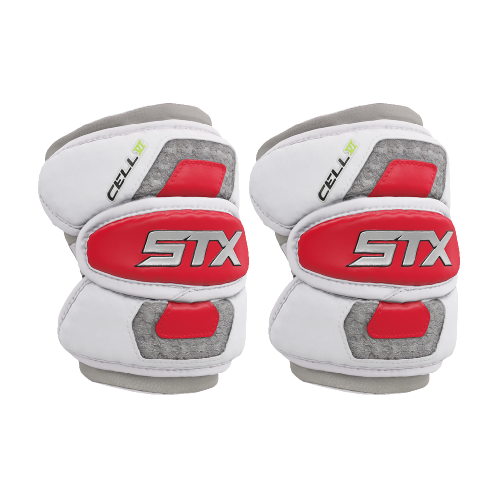 STX Cell VI Limited Edition Lacrosse Elbow Pads - Red