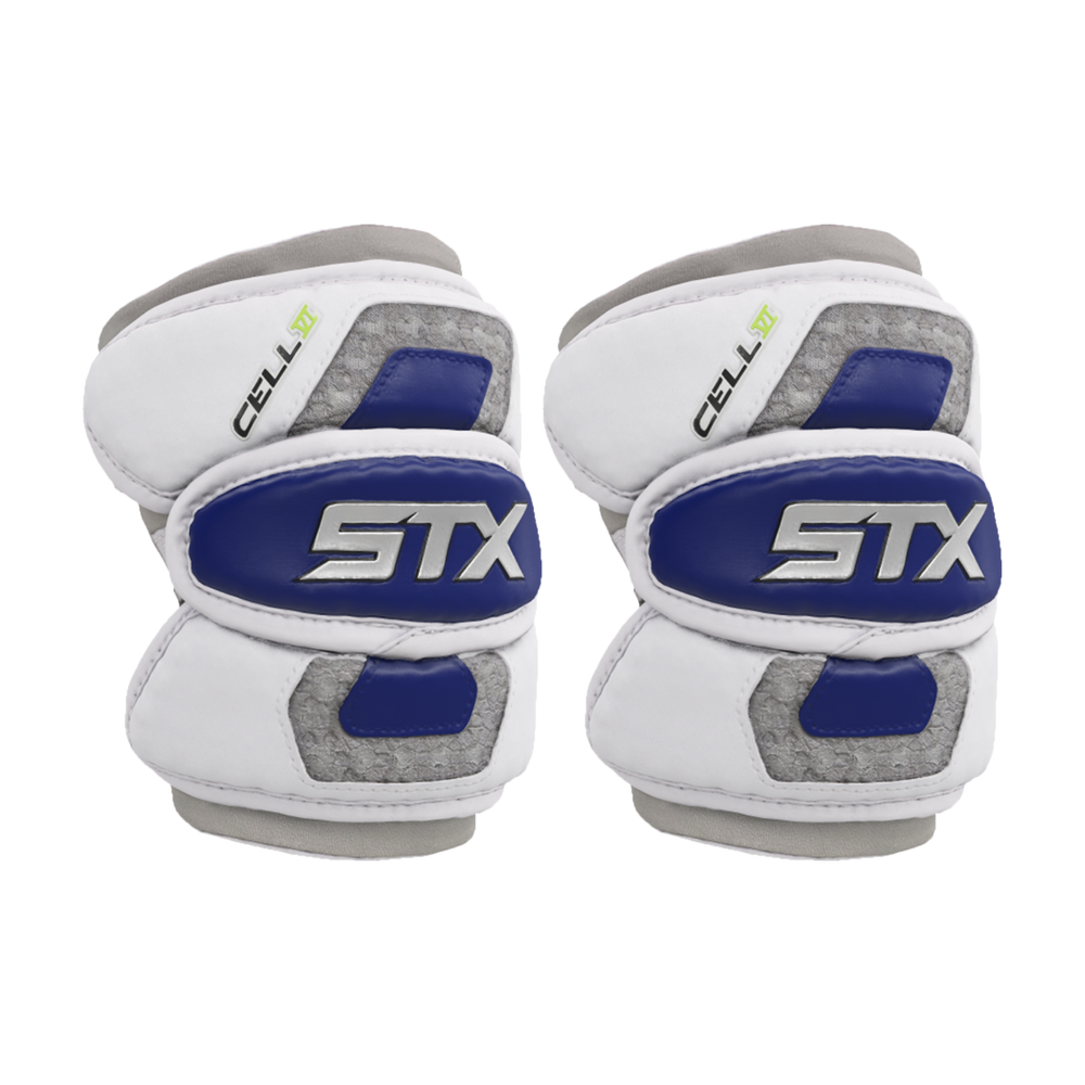 STX Cell VI Limited Edition Lacrosse Elbow Pads - Royal