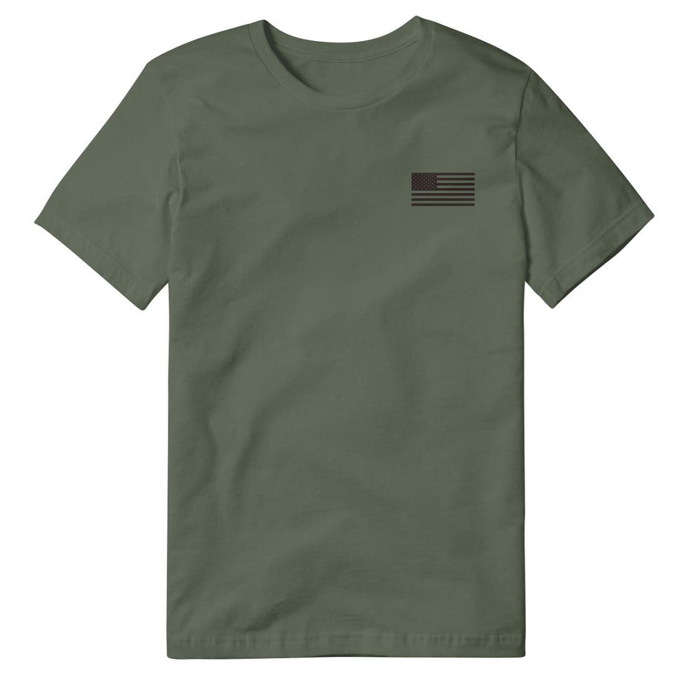 front of tee