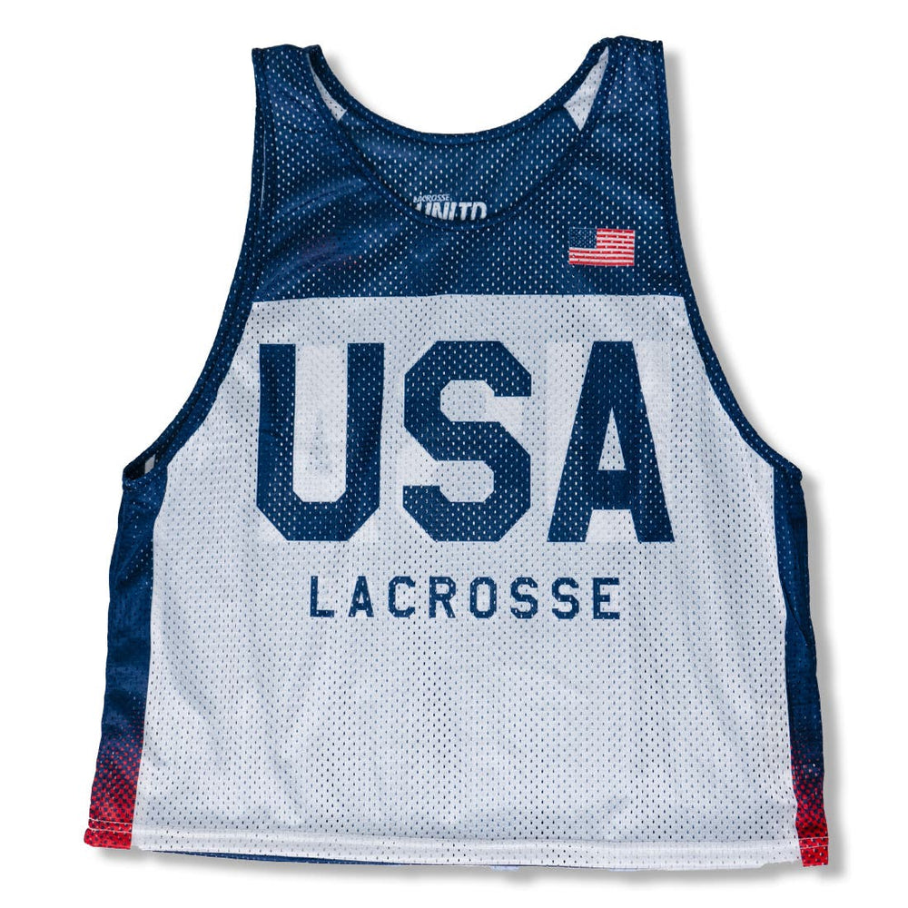 USA Navy Reversible Lacrosse Pinnie