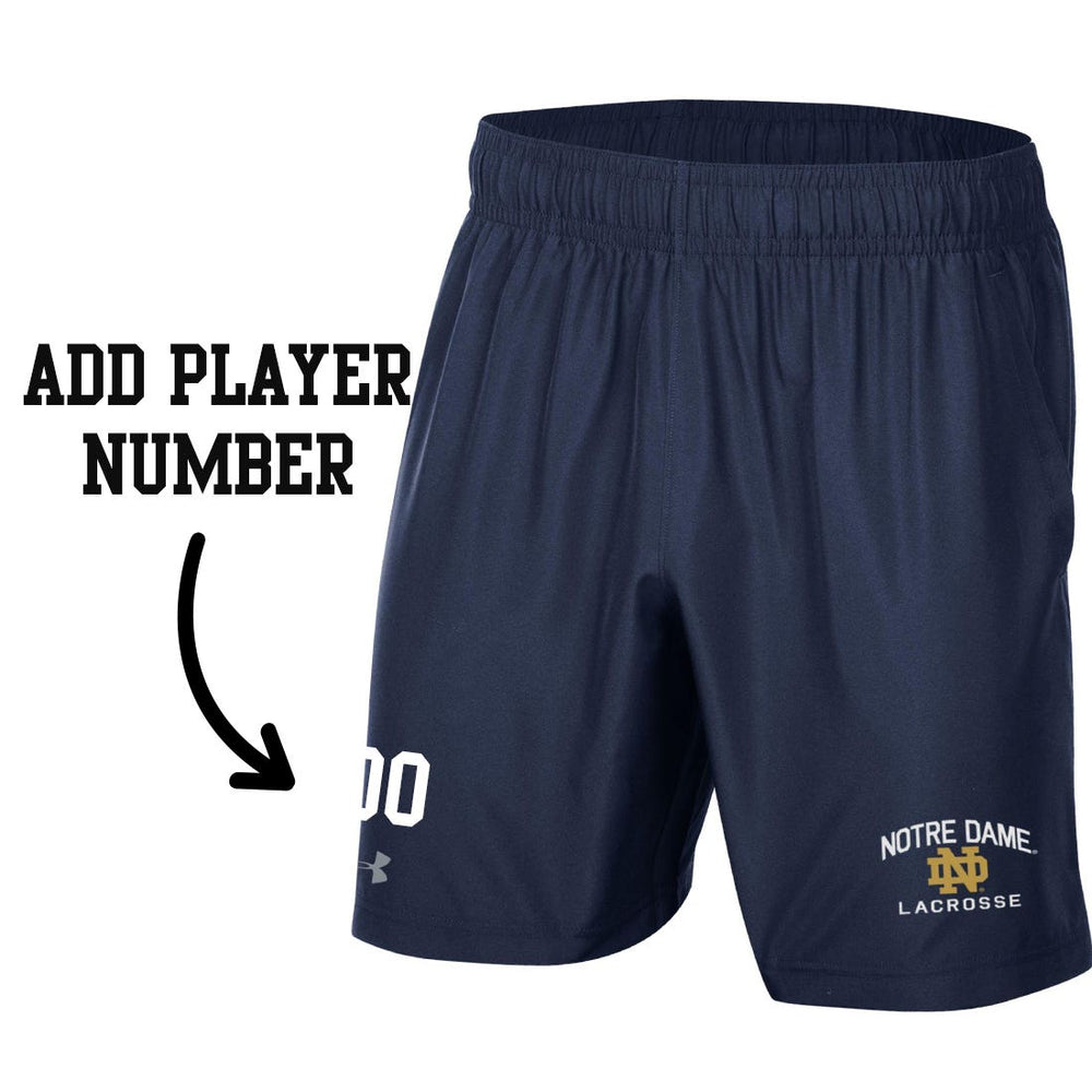 Notre Dame Under Armour Lacrosse 7" Shorts