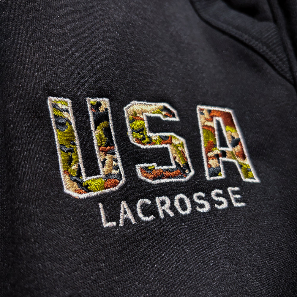 Black Youth USA Camo Jogger 