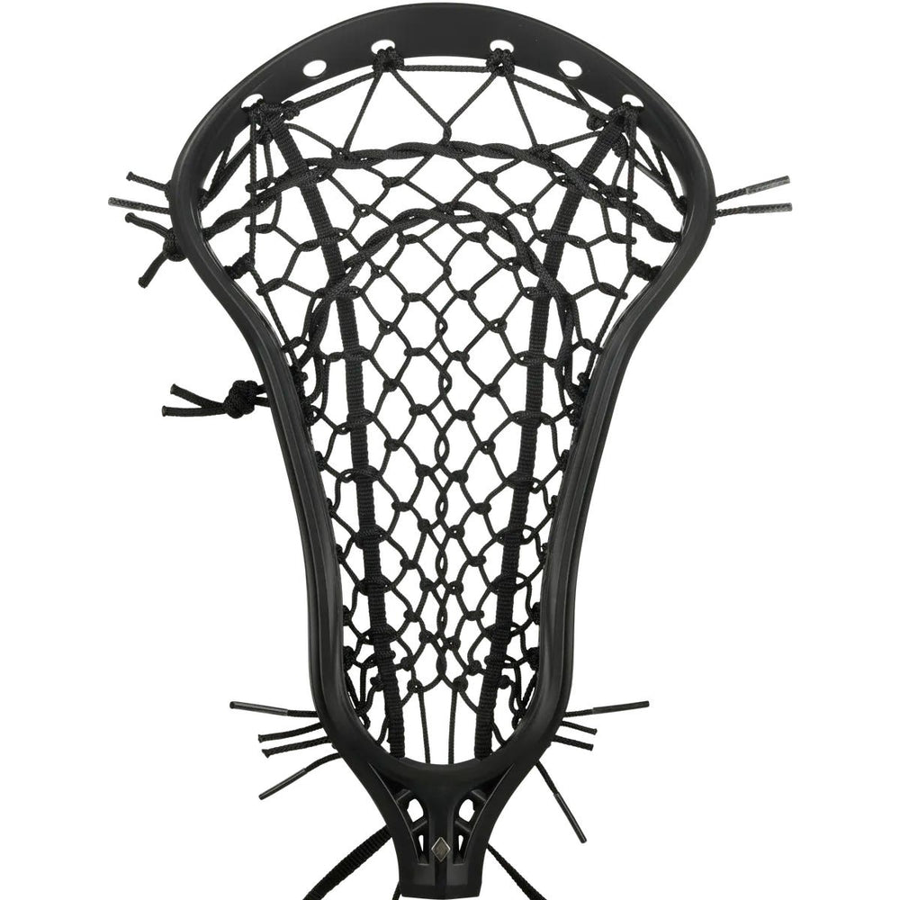 StringKing Mark 2 Offense Women's Strung Lacrosse Head - Black