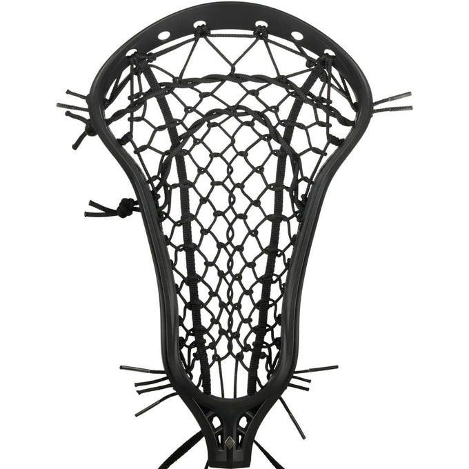 StringKing Mark 2 Offense Women's Strung Lacrosse Head - Black