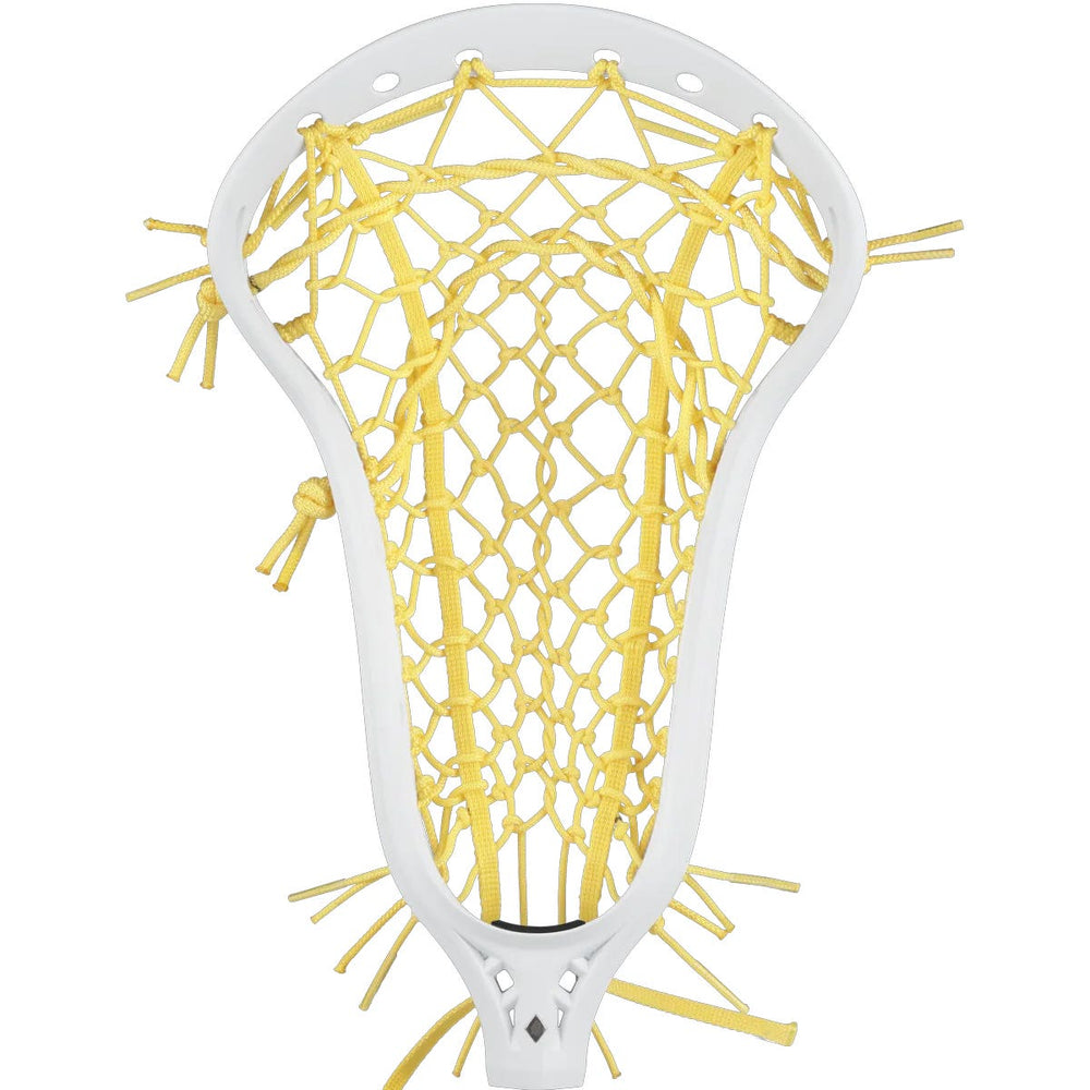 StringKing Mark 2 Midfield Women's Strung Lacrosse Head - Yellow