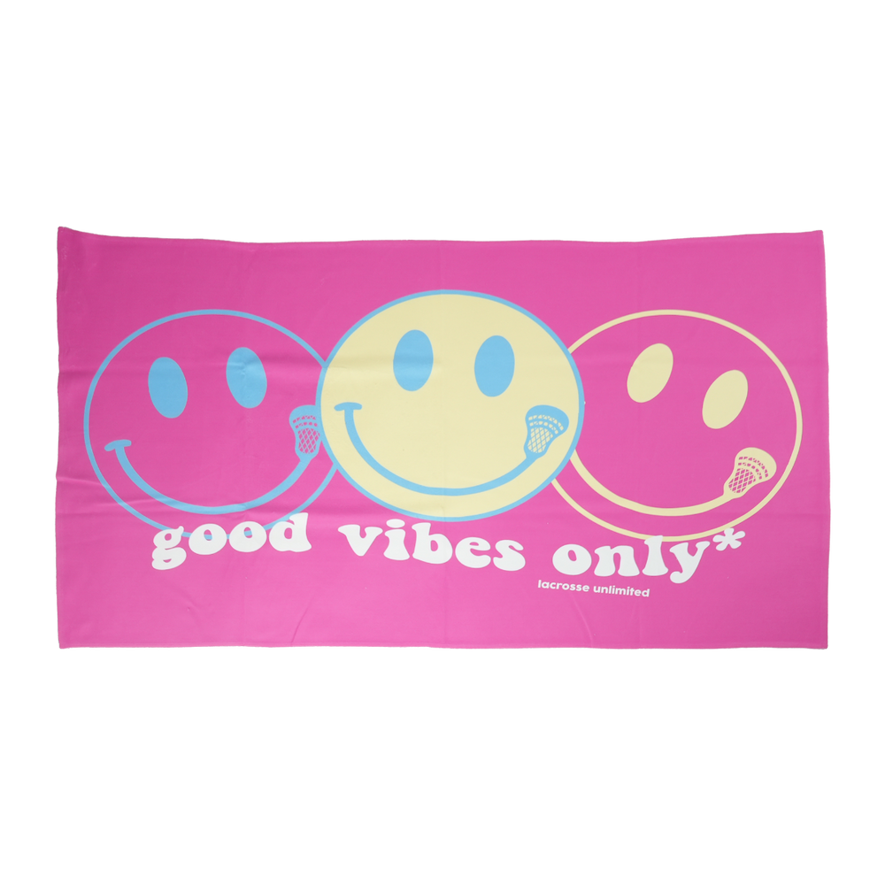 Good Vibes Lacrosse Towel