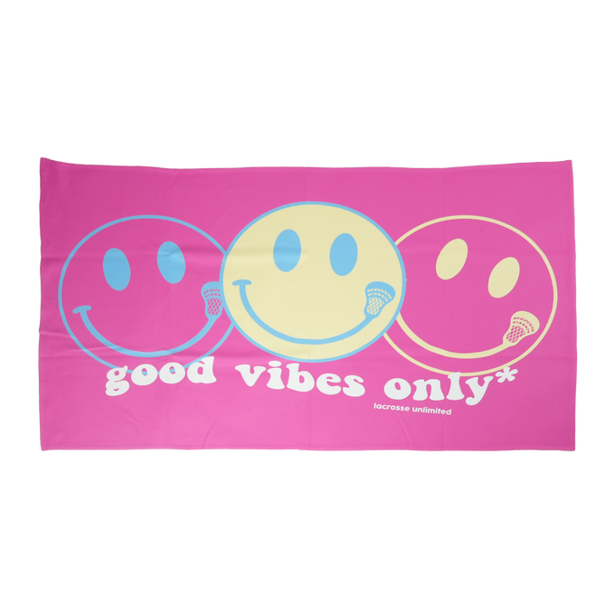 Good Vibes Lacrosse Towel