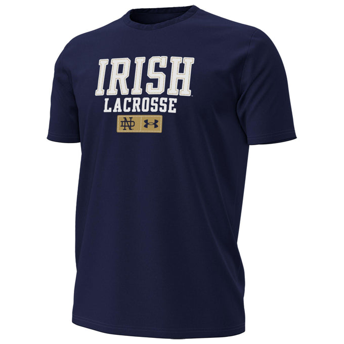 Notre Dame Under Armor Adult Lacrosse Tee