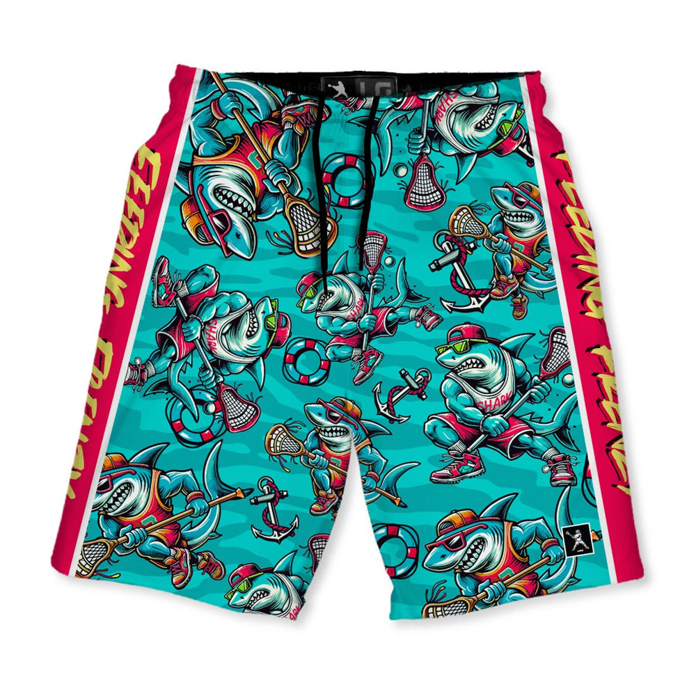 Feeding Frenzy Lacrosse Shorts
