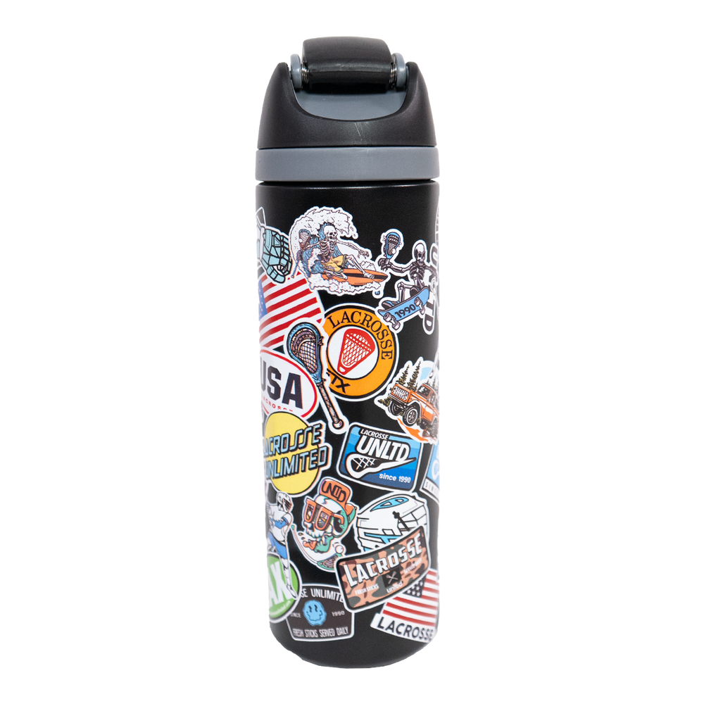 24 Oz Sticker Water Bottle