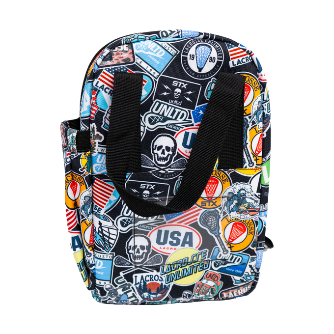 Lacrosse Unlimited Sticker Lunch Bag