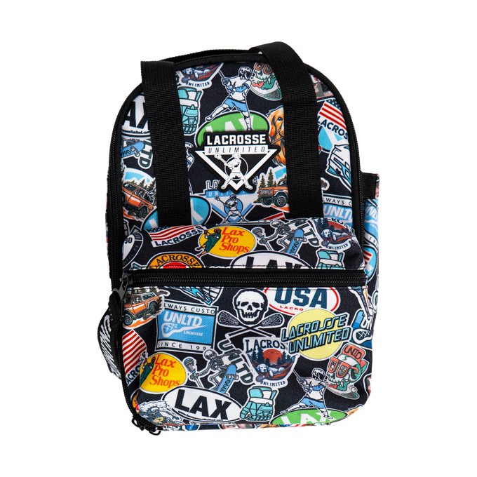 Lacrosse Unlimited Sticker Lunch Bag